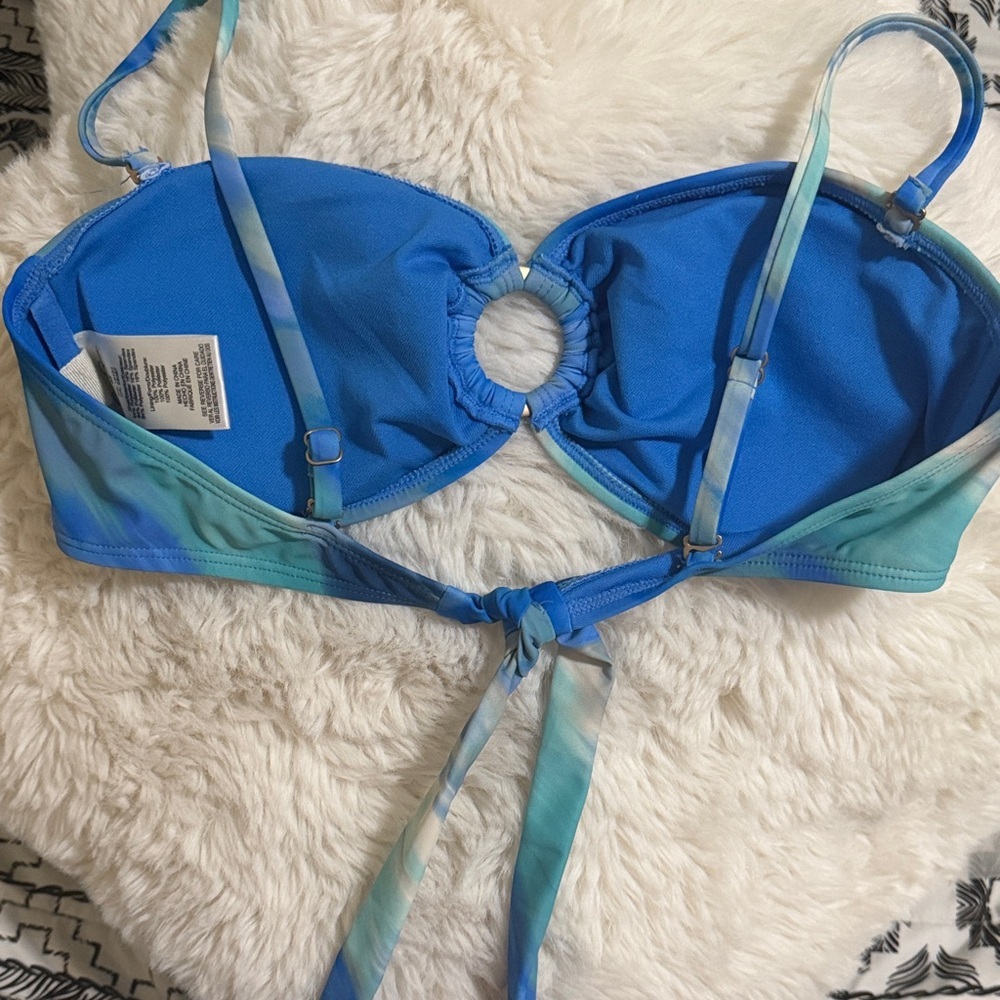 Blue Green O-Ring Bikini 2 pieces - Picture 5 of 5